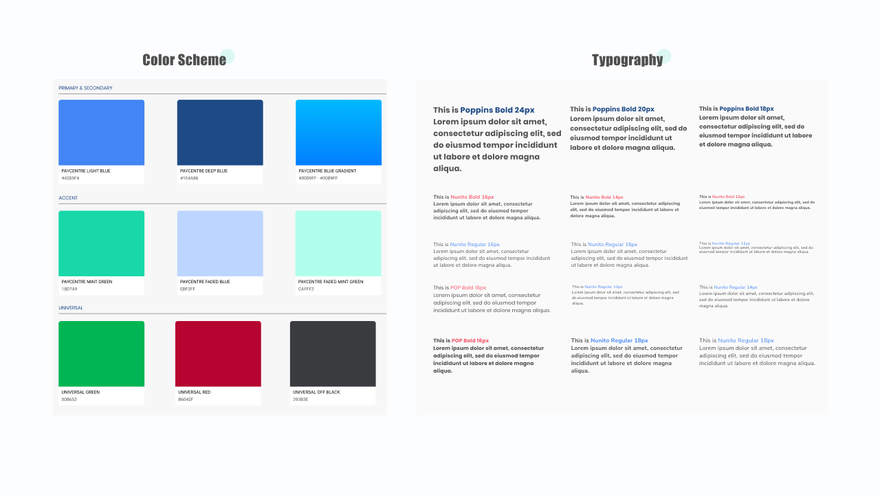 Type and Color